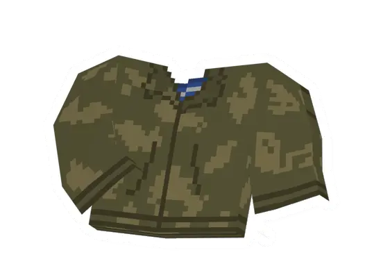 Unturned Military Top clothing icon