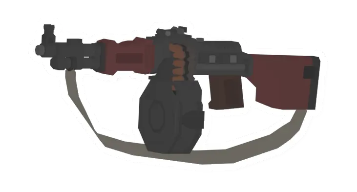 Unturned Short RPDN gun icon