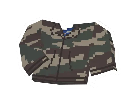 Unturned Military Top clothing icon