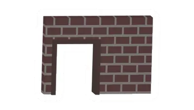 Unturned Brick Doorway barricade icon