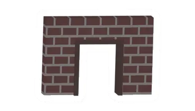 Unturned Brick Doorway barricade icon