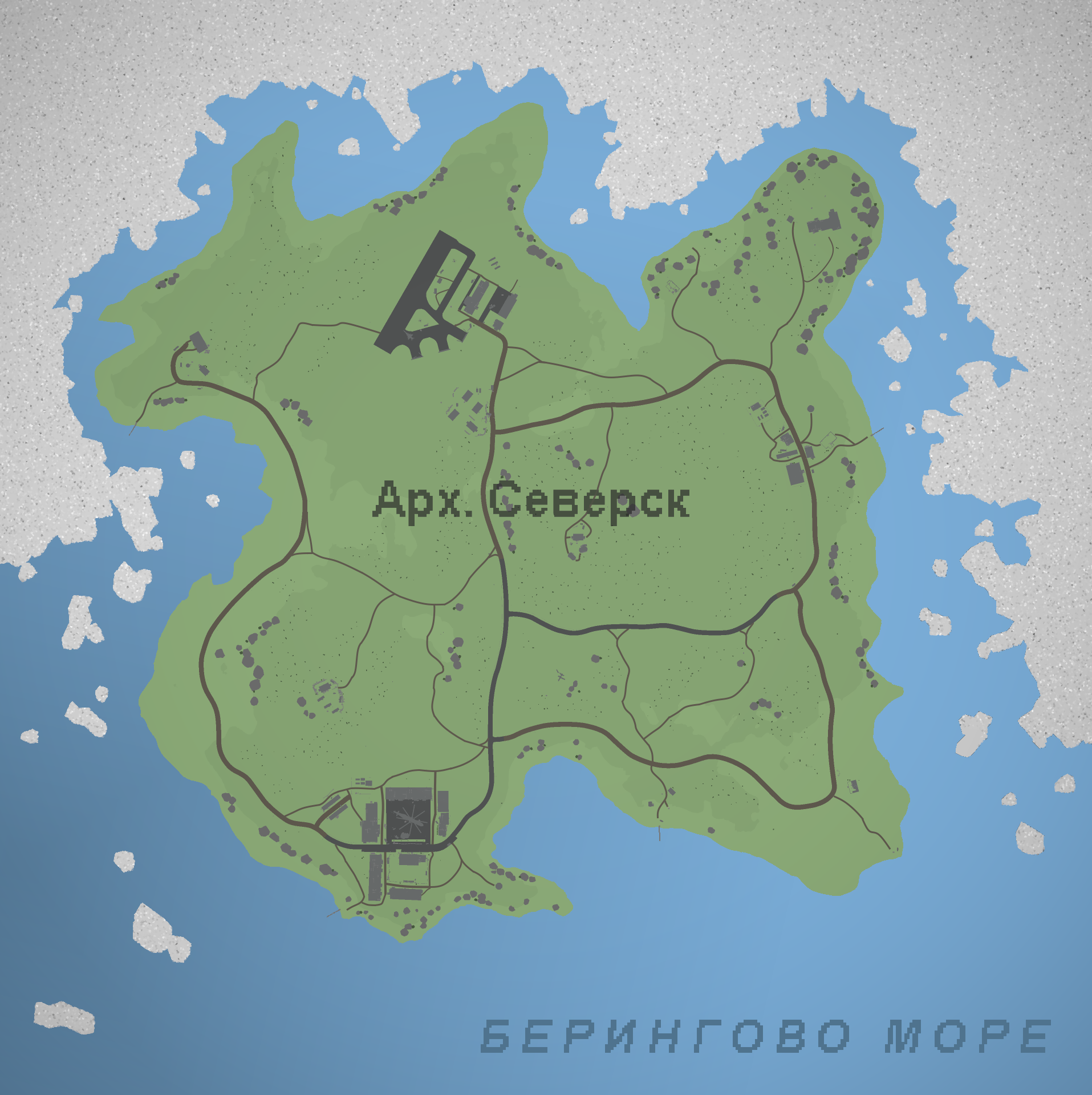 Seversk Seversk map chart