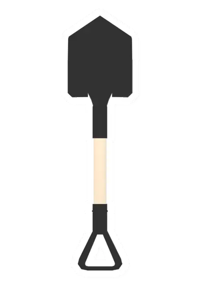 Unturned Shovel melee weapon icon