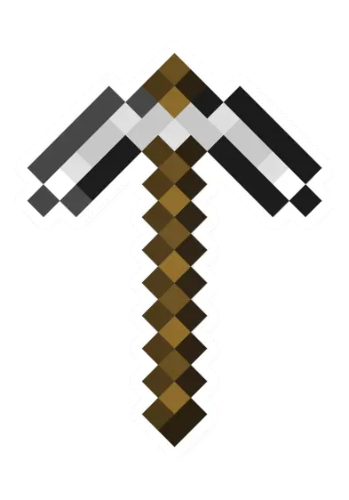Unturned Minecraft Iron Pickaxe melee weapon icon