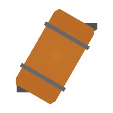 Unturned Orange Dufflebag backpack icon