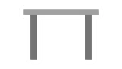 Unturned Metal Square Table barricade icon