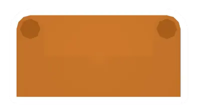 Unturned Orange Couch barricade icon