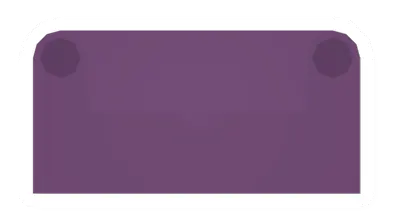 Unturned Purple Couch barricade icon