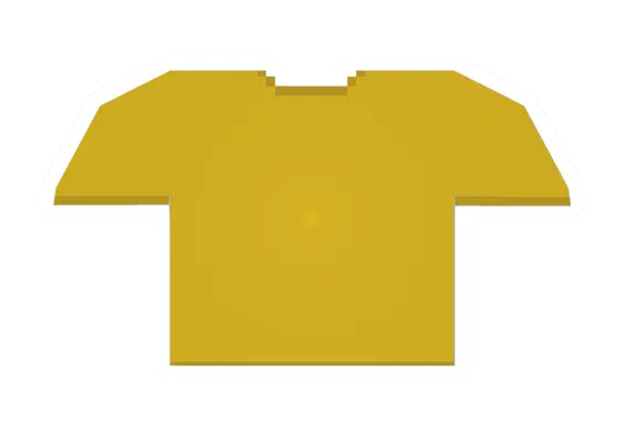 Unturned Yellow Shirt clothing icon