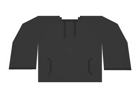 Unturned Black Hoodie clothing icon