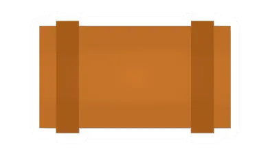 Unturned Orange Bedroll barricade icon
