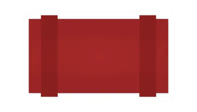 Unturned Red Bedroll barricade icon