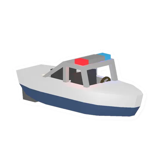 Unturned Police Launch vehicle icon