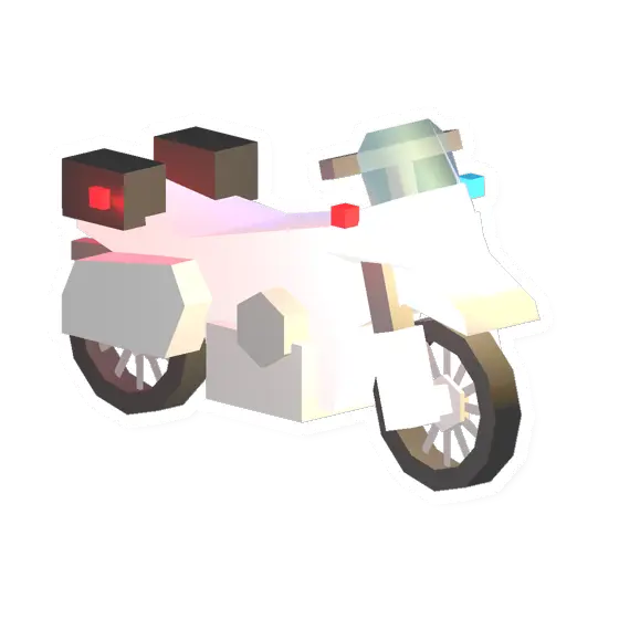 Unturned Police Motorcycle vehicle icon