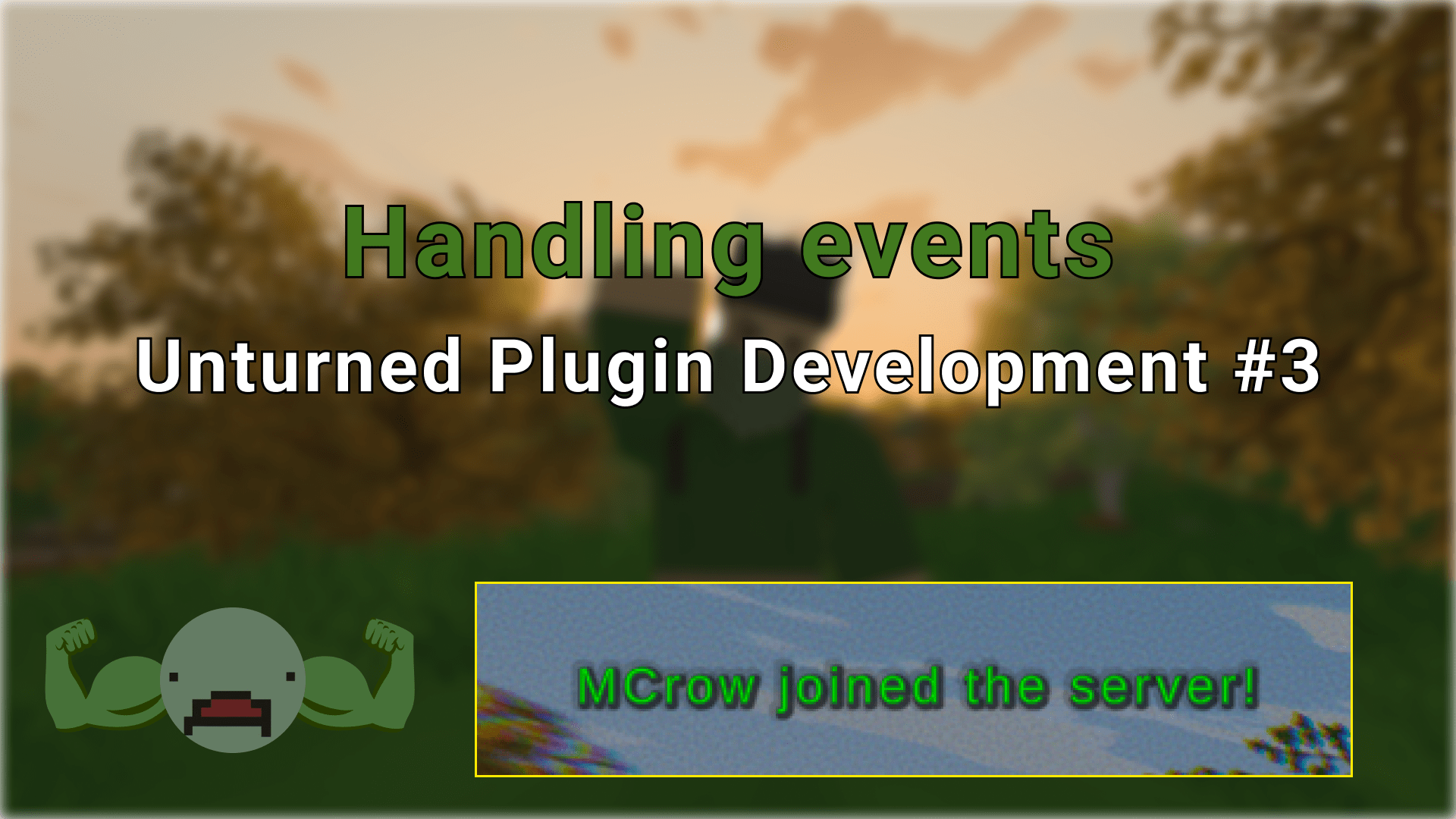 Handling events