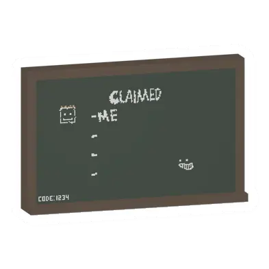 Claim Chalkboard