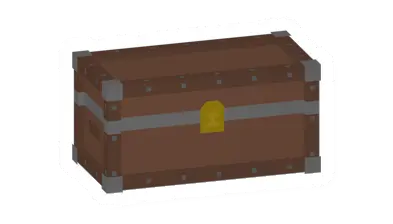 Locked Pine Crate