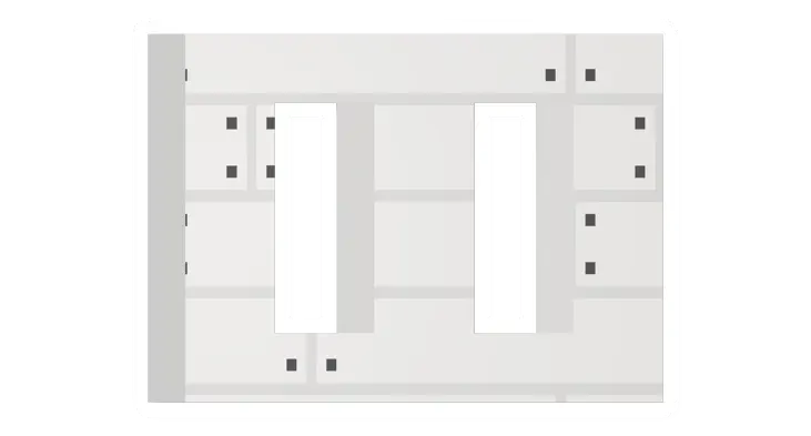 Birch Vertical Window (Sides)