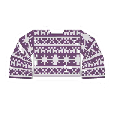 Worn Purple Sweater