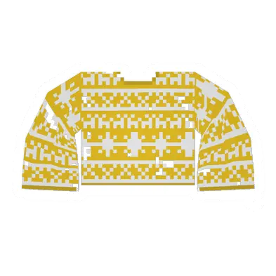 Worn Yellow Sweater