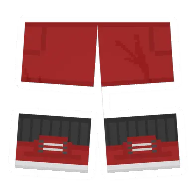 Red Sawed-Off Shorts