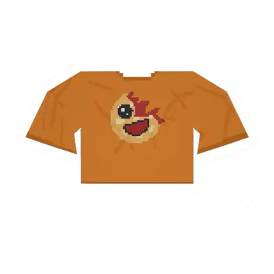 Orange Seppuku Waffles Tee