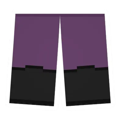 Purple Biohazard Suit Pants