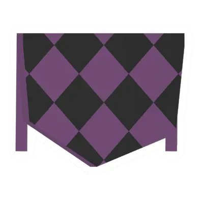 Purple & Black Bandana