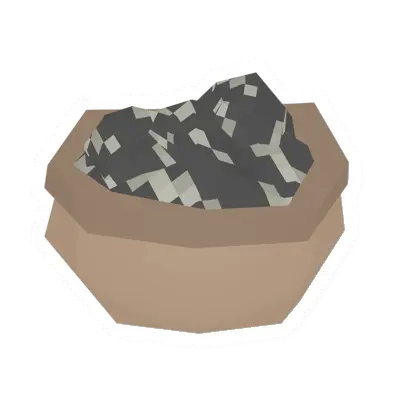 Stack Of Silver Ore