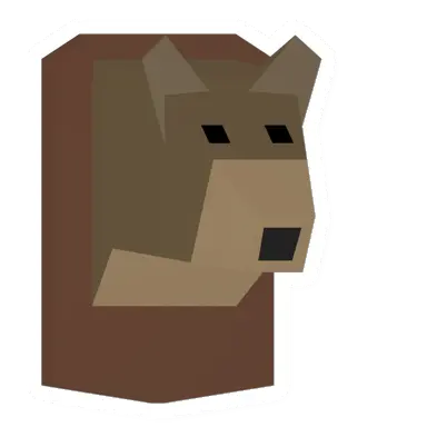 Bear Head Trophy