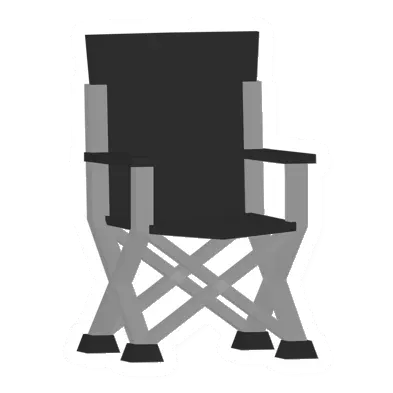 Black Camp Chair