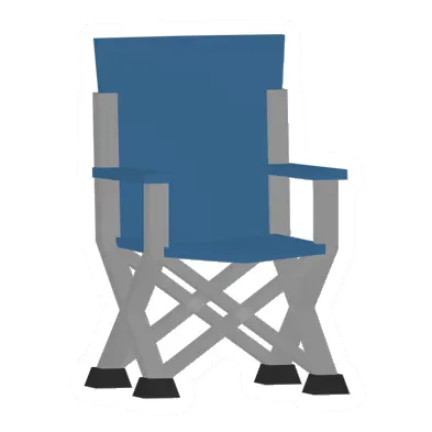 Blue Camp Chair