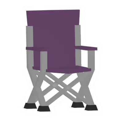 Purple Camp Chair