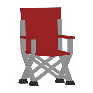 Red Camp Chair