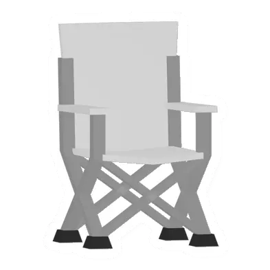 White Camp Chair