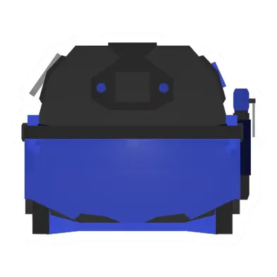 Neon Blue Helmet