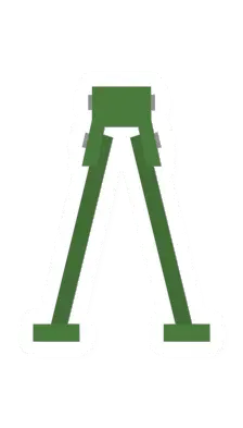 3D Printed Bipod (Green)