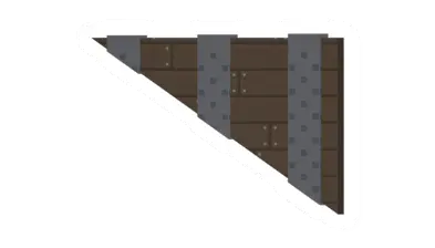 Reinforced Short Ramp Wall