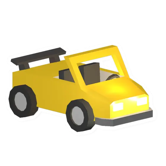 Yellow Sportscar
