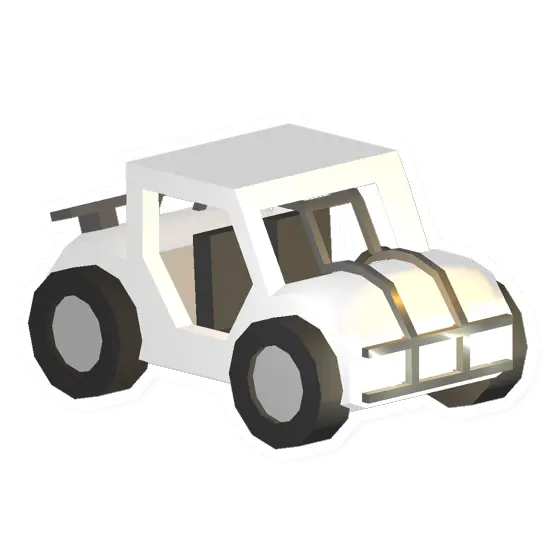 White Dune Buggy