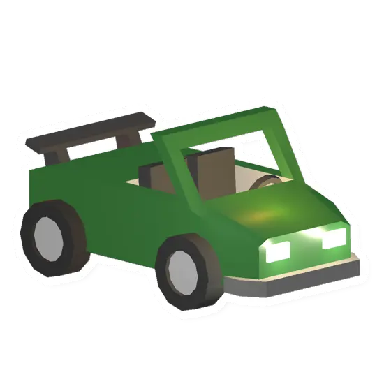 Green Sportscar