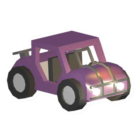 Purple Dune Buggy