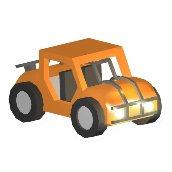 Orange Dune Buggy