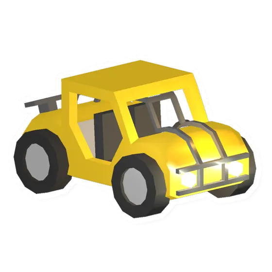 Yellow Dune Buggy