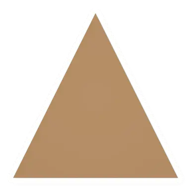 Triangular Sandstone Roof