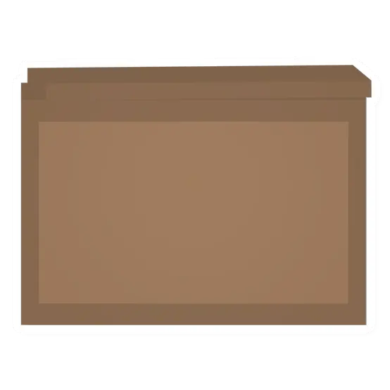 Large Wood Crate