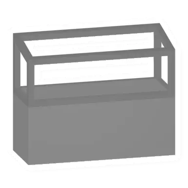 Metal Trophy Case