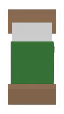 Green Wood Bed