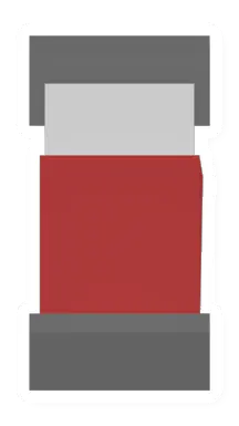 Red Metal Bed