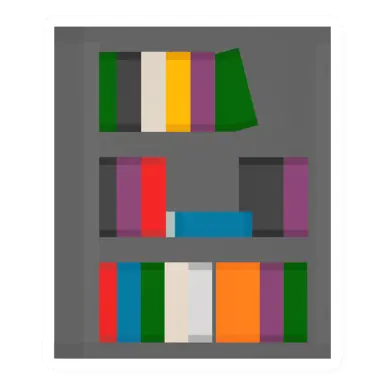 Metal Bookshelf